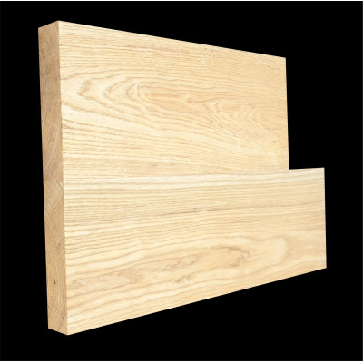 Americký jaseň Gitarové drevo AG 14 - 550/440 x 365 x 46 mm